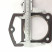 Поршневая группа 169FMM 246cc CB250 тефлоновый верх поршня