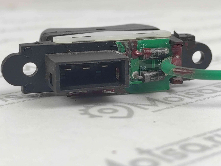 Кнопка снегоход Динго Т150 подогрева ручек руля