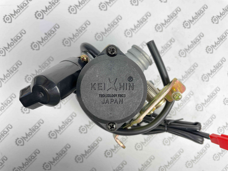 Карбюратор скутер 50 сс Keihin PD19J-9 Racer Lupus