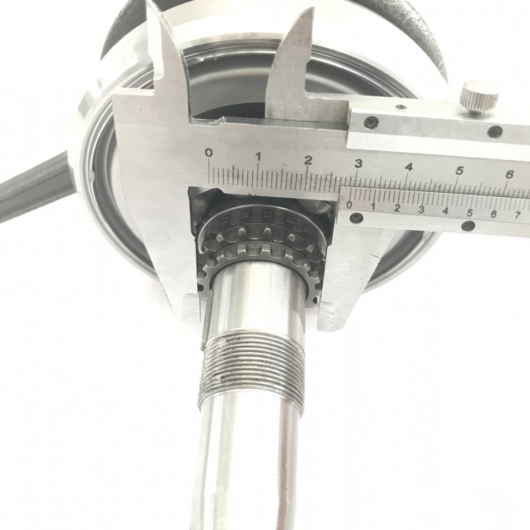 Коленвал 152QMI 157QMJ с подшипниками + 2-е звезды