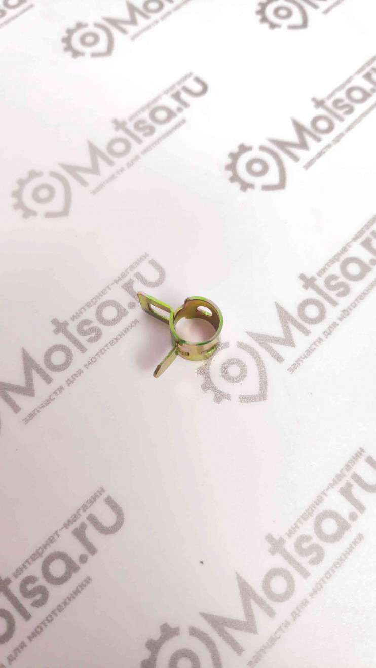 Хомут шланга пружинный ленточный d7 мм