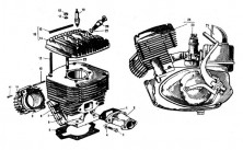 Двигатель Планета 5 (сборка) с карбюратором (производитель №1) (протестированный) (гарантия при условии наличия пломб)
