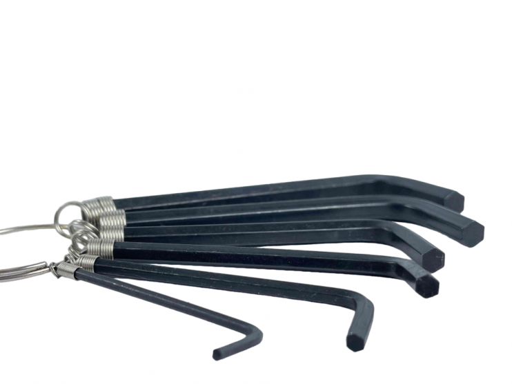 Набор шестигранников на кольце 6 предметов