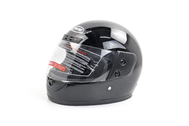 Шлем Сoncord XZF03 чёрный глянцевый  S-XXL интеграл