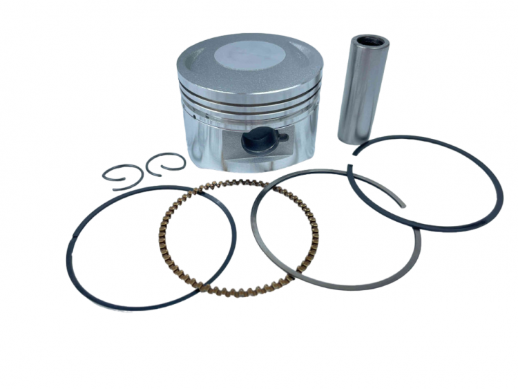 Поршень в сборе 154FMI D54 мм (125 см3) (палец, поршневые и стопорн ...