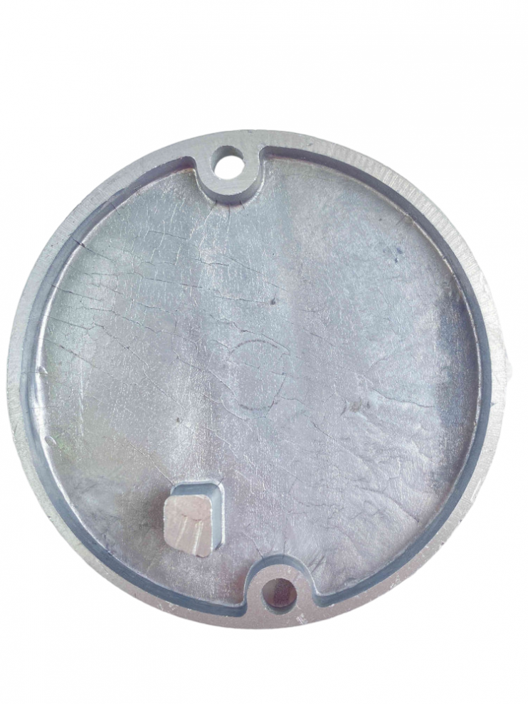 Крышка декоративная правой крышки картера Альфа, Дельта (алюминиевая) (D=98 мм)