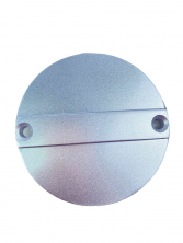 Крышка декоративная правой крышки картера Альфа, Дельта (алюминиевая) (D=98 мм)
