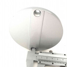 Крышка декоративная правой крышки картера Альфа, Дельта (алюминиевая) (D=98 мм)