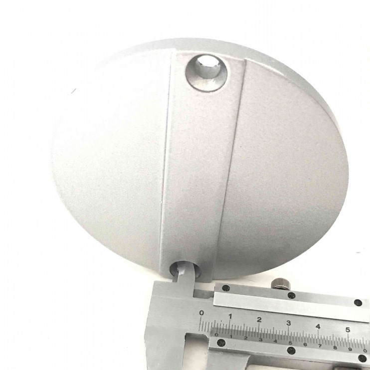 Крышка декоративная правой крышки картера Альфа, Дельта (алюминиевая) (D=98 мм)