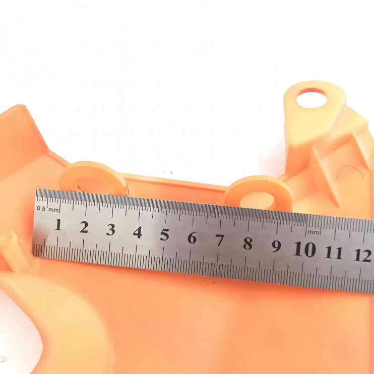 Облицовка боковая внешняя левая бензобака оранжевая КТ50 Sigma Sport