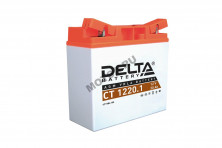 Аккумулятор 12В20Ач DELTA CT1220.1 (YT19BL-BS) (кислотн, герметичный) (обр. полярн) (181*77*167мм)