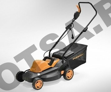 Газонокосилка эл. CARVER LME-1840 (1,8кВт, травосб. 35л, шир.среза 400мм, выс.27-75мм)