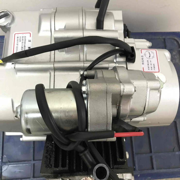 Двигатель 4х такт.110 см3 эл.стартер 4 ск. Delta, Alpha ПОЛУАВТОМАТ (1P52FMH) (без рыч.сцеп) по кругу, педаль как ЮП