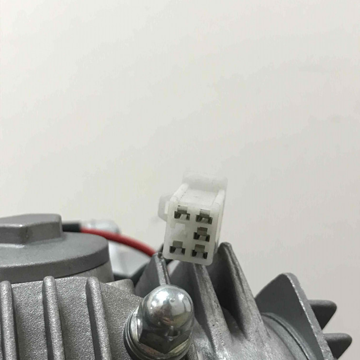 Двигатель 4х такт.110 см3 эл.стартер 4 ск. Delta, Alpha ПОЛУАВТОМАТ (1P52FMH) (без рыч.сцеп) по кругу, педаль как ЮП