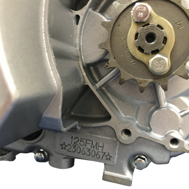 Двигатель Альфа 110 см3 1P52FMH электростартер 4КПП полуавтомат по кругу