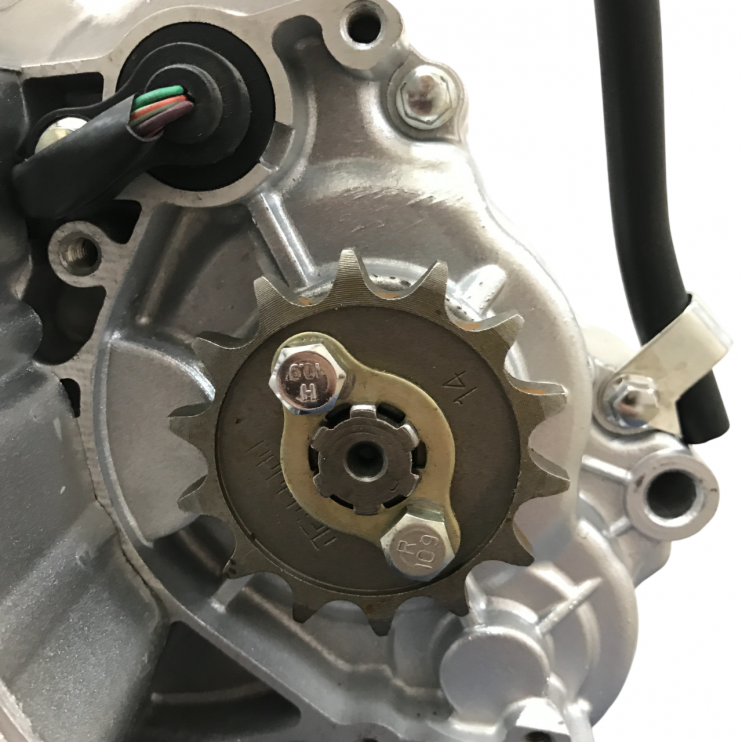 Двигатель Альфа 110 см3 1P52FMH электростартер 4КПП полуавтомат по кругу