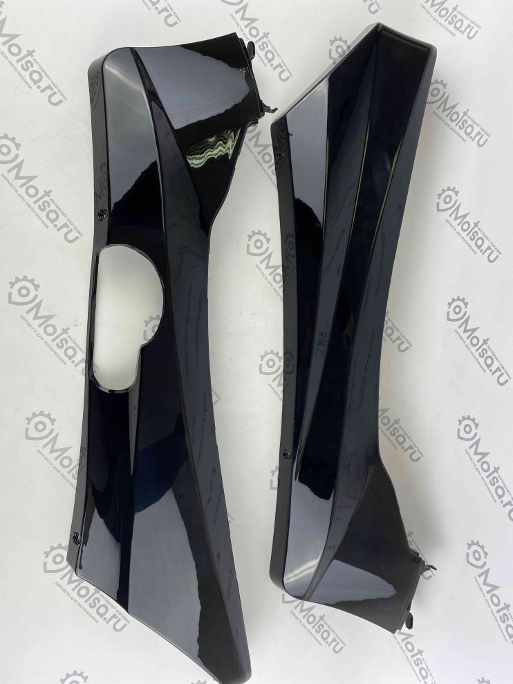 Облицовка боковая нижняя Rapiras (F3) чёрная (ПАРА)