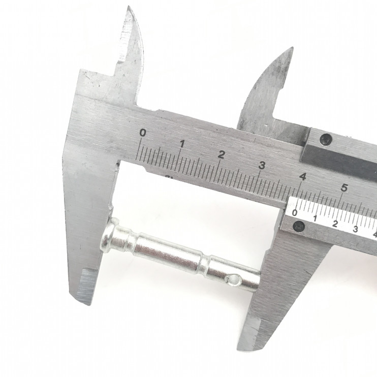 Палец стопорный вала шнеков снегоуборщика D 6мм со стопором