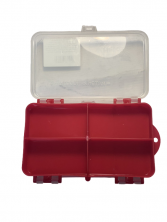 Коробочка оснастки двухсторонняя красная Helios