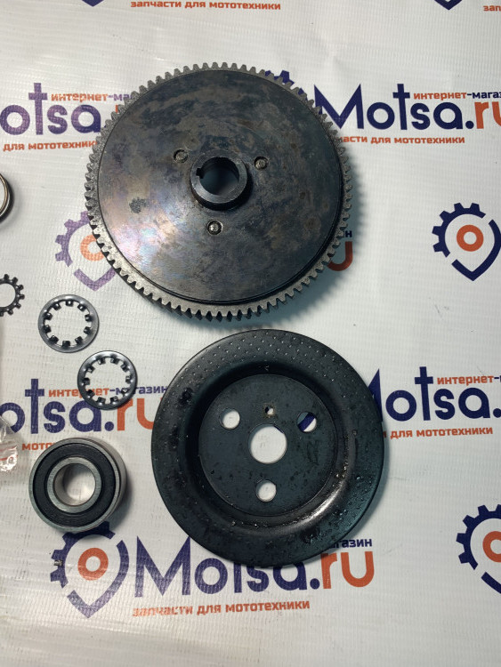 Сцепление в сборе веломотор