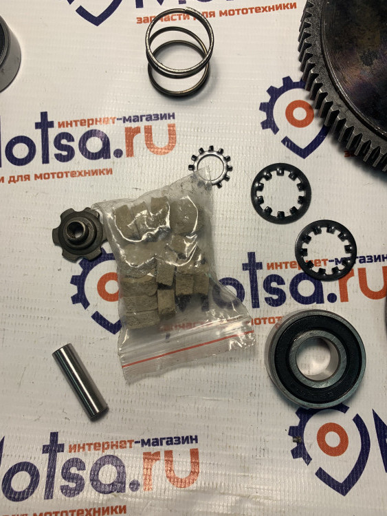 Сцепление в сборе веломотор