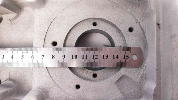 Крышка картера Урал передняя Утятница (реставрация)