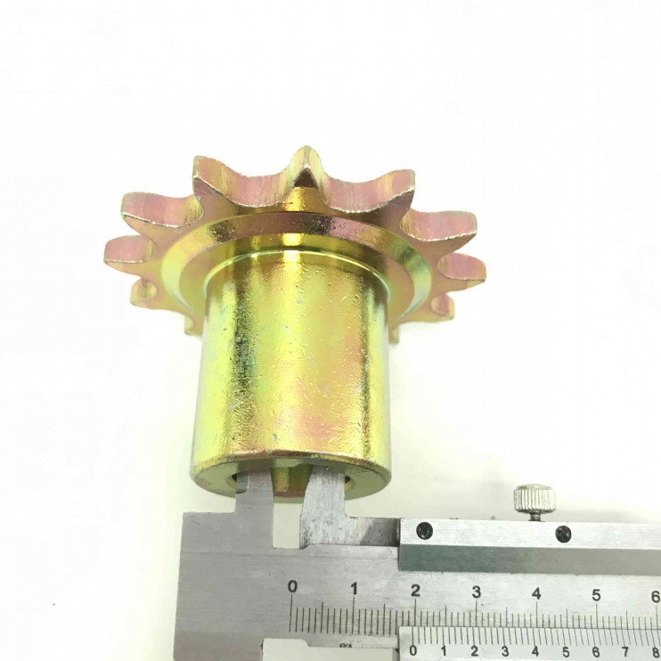 Звезда ведущая малая мотобуксировщик  Z13 d20мм шаг 15,875 шпонка 5мм цинк