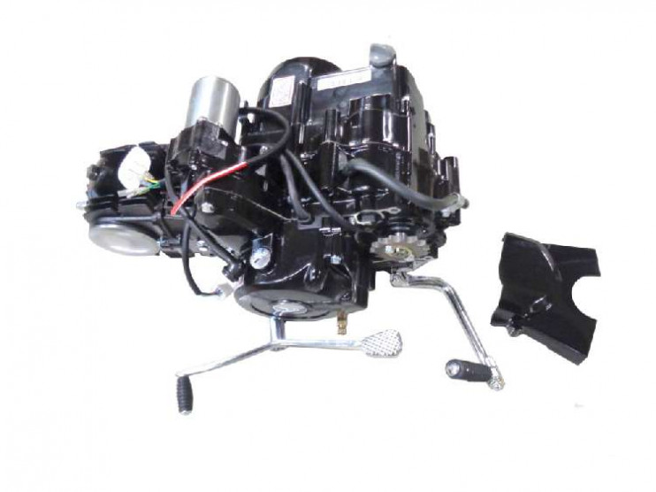 Двигатель 4х такт. 125 см3 (1P52) Alpha (С120) КПП 4 ступ. авт.сцепление NEW
