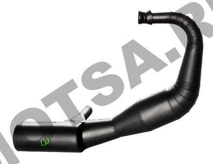 Выпускная система DD на снегоход Рысь