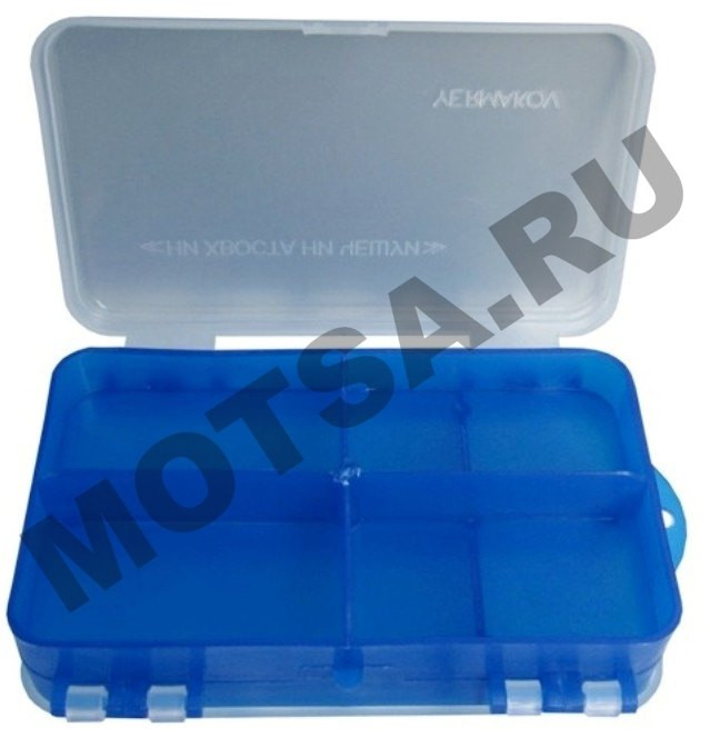 Коробочка оснастки двухсторонняя синяя Helios