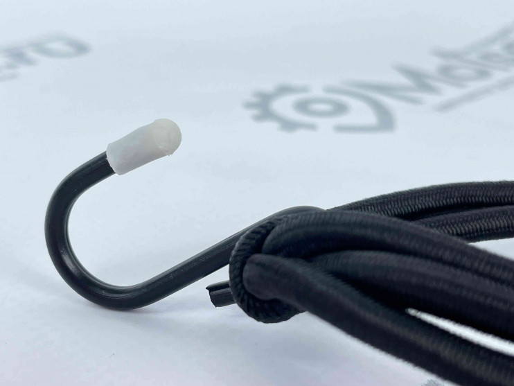 Сетка багажная чёрно-красная 40х40 см 6 крюков