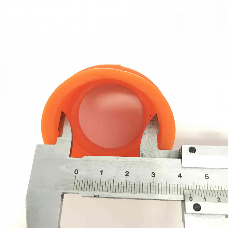 Муфта снегоход Тайга изогнутая переходник на 2 карбюратора  50-14-118  полиуретан