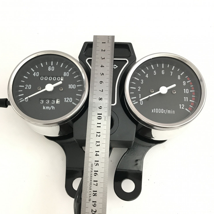 Щиток приборов мопед Дельта, Зодиак круглый