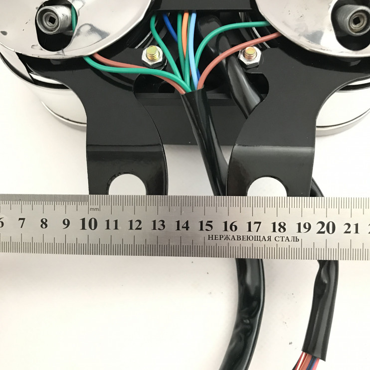 Щиток приборов мопед Дельта, Зодиак круглый