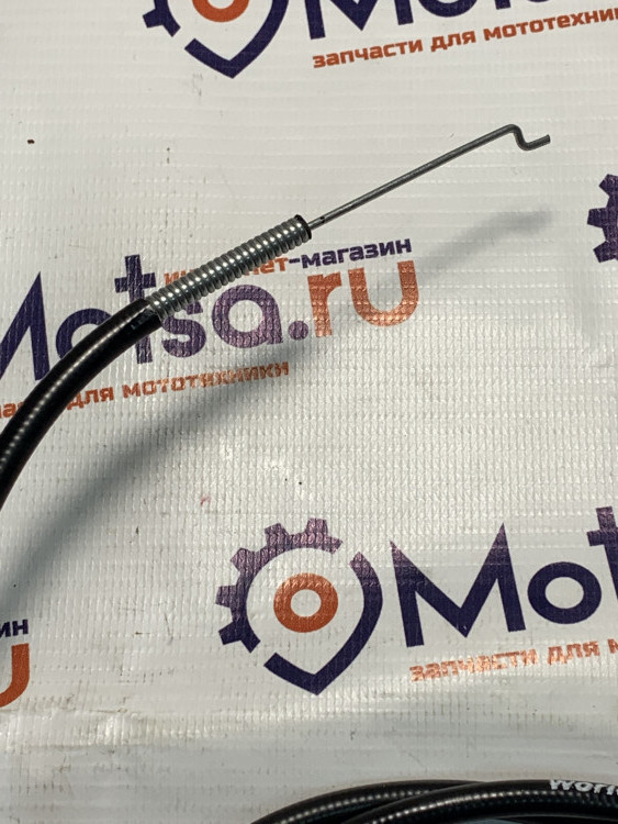 Трос газа Каскад в сборе с ручкой