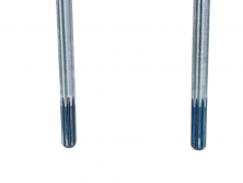 Валы разъёмной штанги мотокосы d8 2 вала 9 шлиц  1524 мм