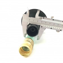 Насадка Помпа мотокосы для грязной воды (пластиковый корпус, 9 шлицев, D-28мм)