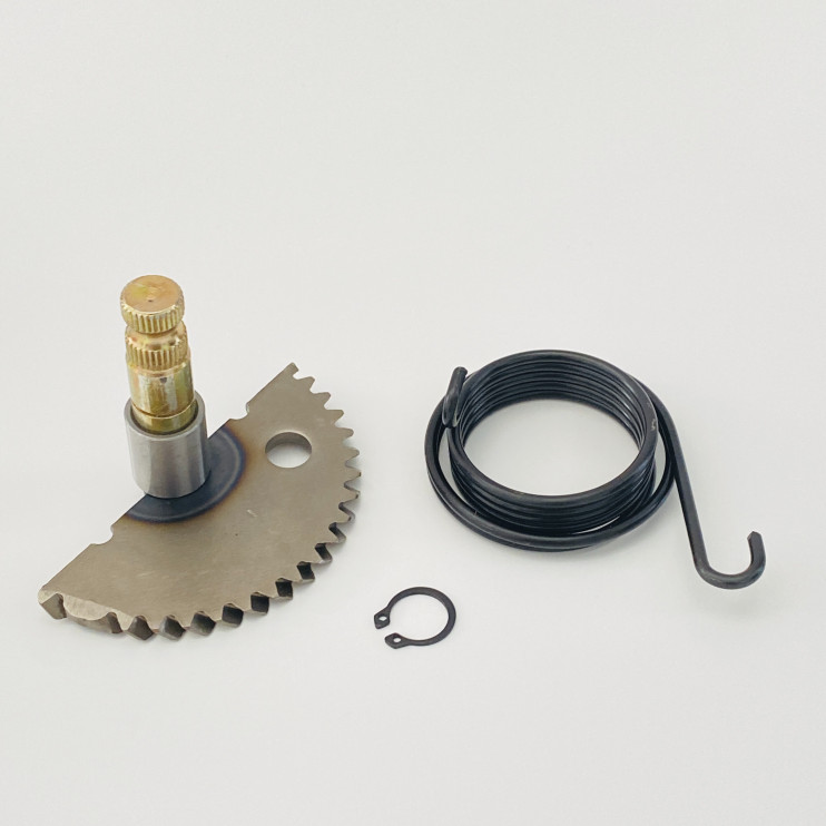 Вал кикстартера скуктер R12 с сектором