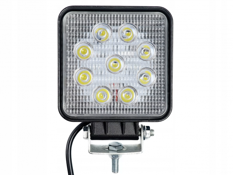 Фара светодиодная 27W 9 диодов SMD 20мм дальний свет Flood