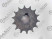 Звезда ведущая малая мотобуксировщик  Z14 d20мм шаг 12,7 шпонка 6мм