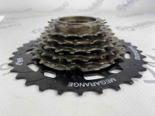 Блок спортивный 7звезд Shimano Tourney TZ500 Z14-34