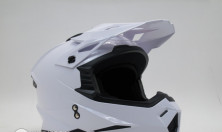 Шлем Ataki JK801 Solid белый глянцевый L кроссовый