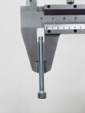 Винт снегоход Тайга М5*50 крепления рычага газа с внутренним шестигранником