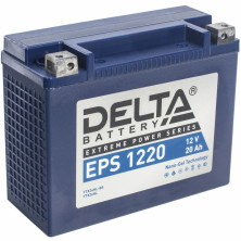 Аккумулятор 12В20Ач DELTA EPS1220 (YTX24HL-BS) (NANO-GEL) (обратн полярн) (205*87*154мм)