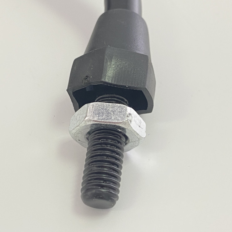 Зеркала 026 пластиковые бобовидные черные d=8 скутер Honda Dio