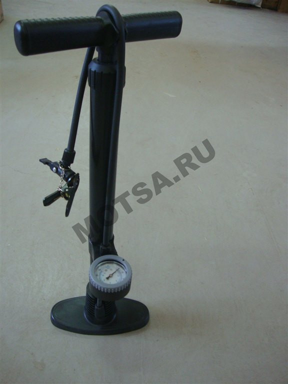 Насос ручной двуручка с манометром EFP-8902А