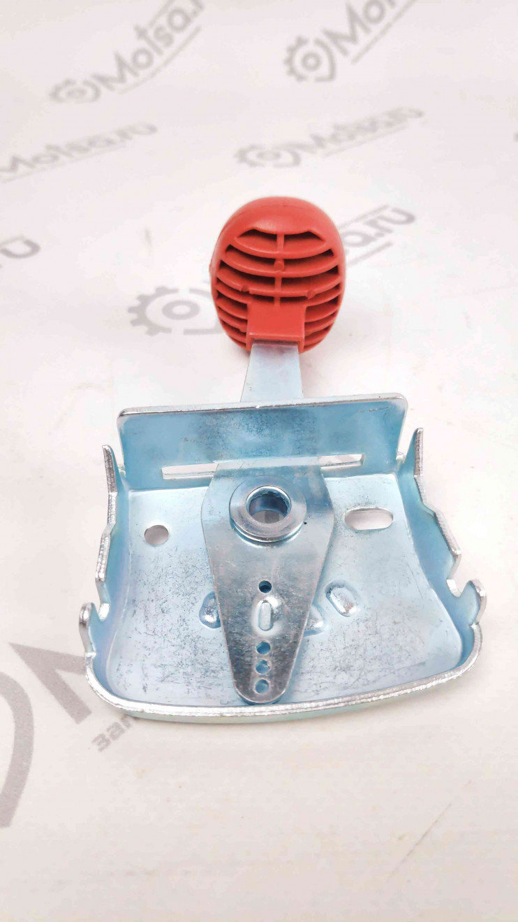 Трос газа мотоблок в сборе с ручкой (металл) (1170*1110)