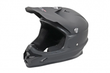 Шлем safebet HF-115 чёрный матовый кроссовый