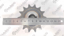 Звезда ведущая малая мотобуксировщик  Z14 d20мм шаг 15,875 шпонка 6мм