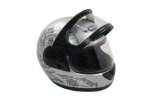 Шлем CONCORD XZF01 серебристый S,M,L,XL,XXL (интеграл)